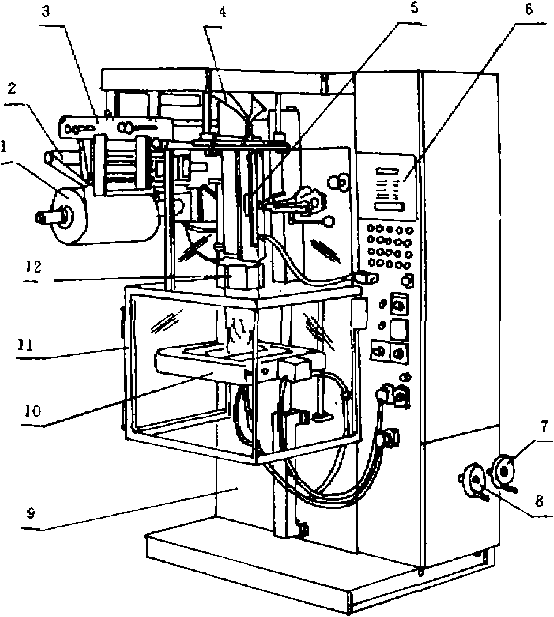 包裝機外形圖