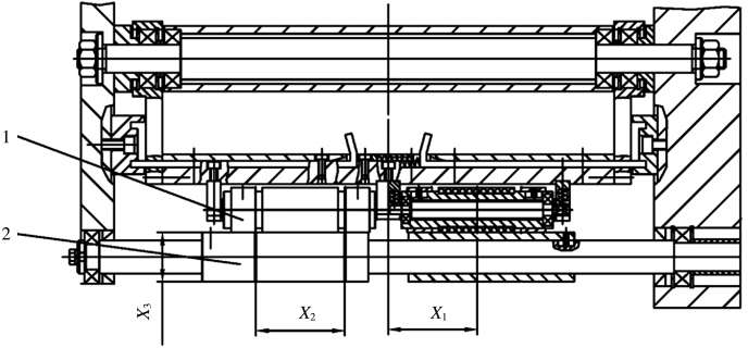 包裝機(jī)折痕輥結(jié)構(gòu)示意圖