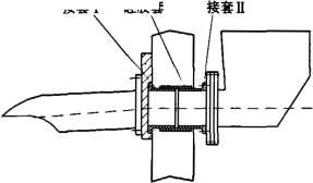 全自動(dòng)包裝機(jī)岀料嘴裝置改進(jìn)后結(jié)構(gòu)圖