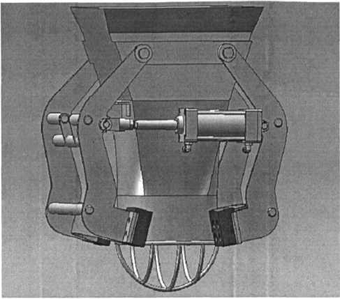 包裝機(jī)夾袋機(jī)構(gòu)圖